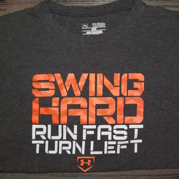 under armour baseball shirts youth